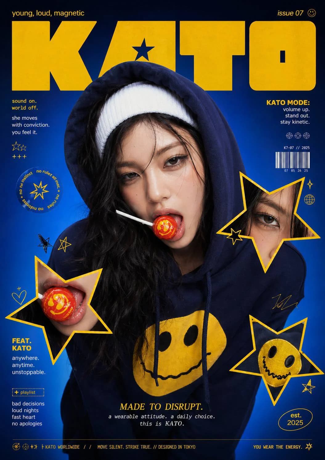 Streetwear Magazine Cover